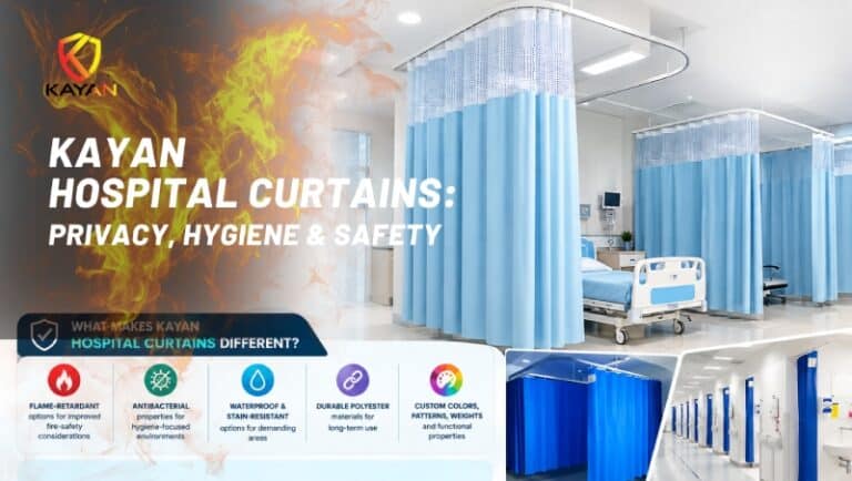 Hospital curtains with Antibacterial Properties